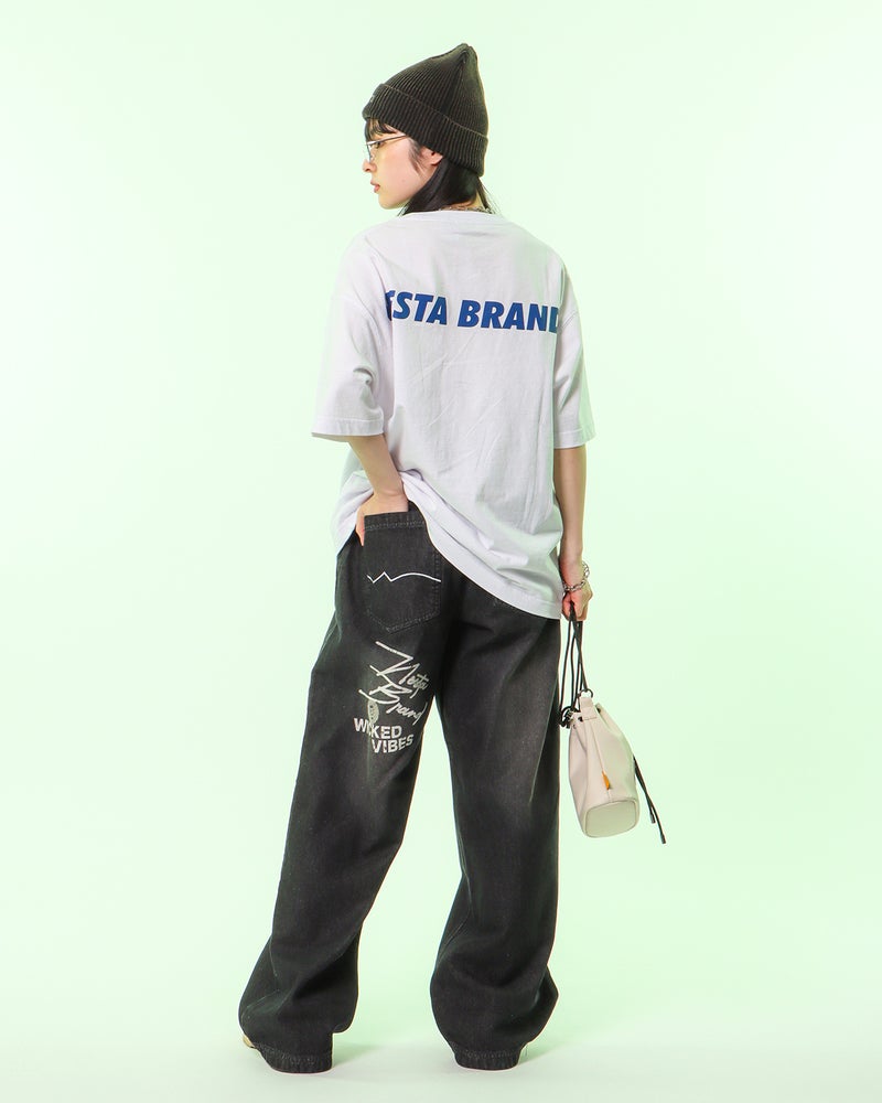 ホワイト：160cm(Mサイズ着用)