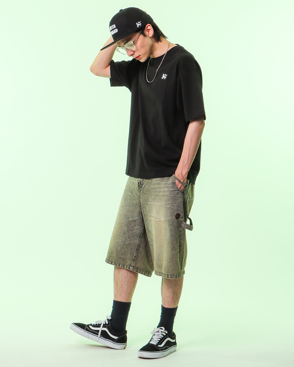 ブラック：175cm(Mサイズ着用)