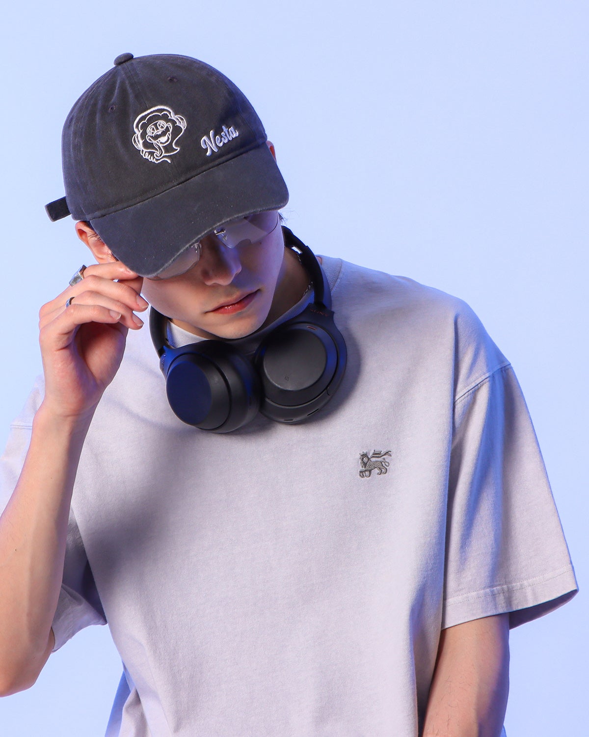 オフホワイト：175cm(Mサイズ着用)