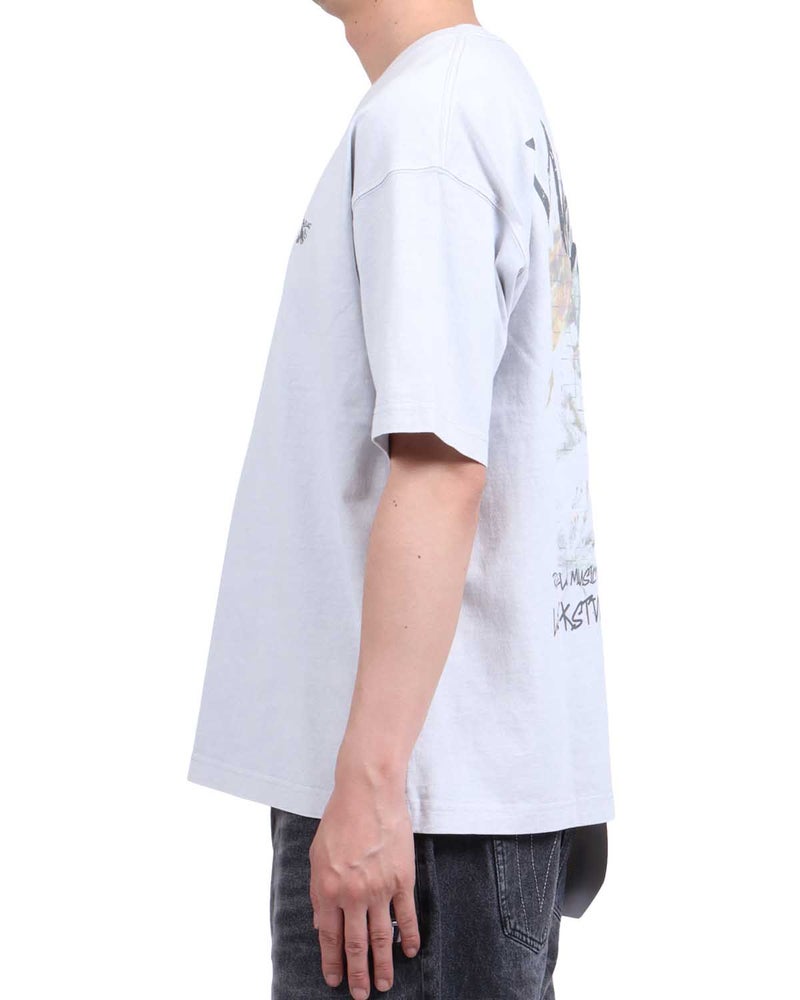 オフホワイト：174cm62kg(Lサイズ着用)