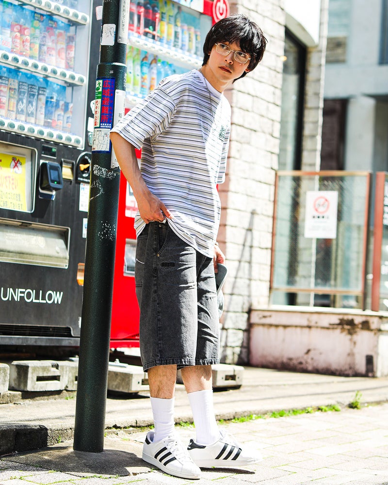 ホワイト：175cm(Lサイズ着用)