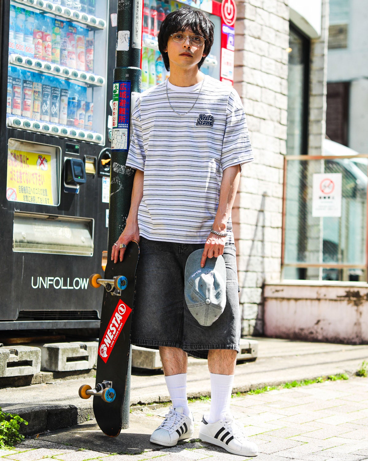 ホワイト：175cm(Lサイズ着用)