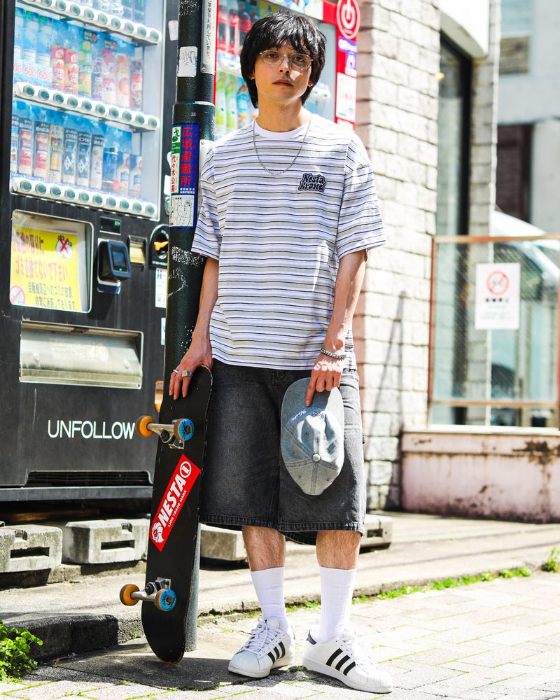 ホワイト：175cm(Lサイズ着用)