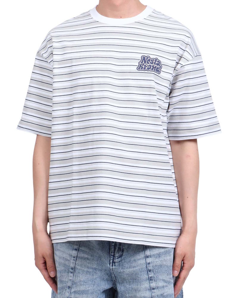 ホワイト：174cm62kg(Lサイズ着用)