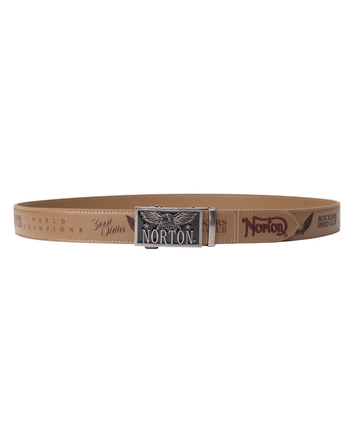 バイク Norton公式 ベルトバックル 英国製 TAN-630 新品