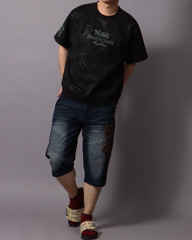 インディゴ：178cm/75kg(Lサイズ着用)