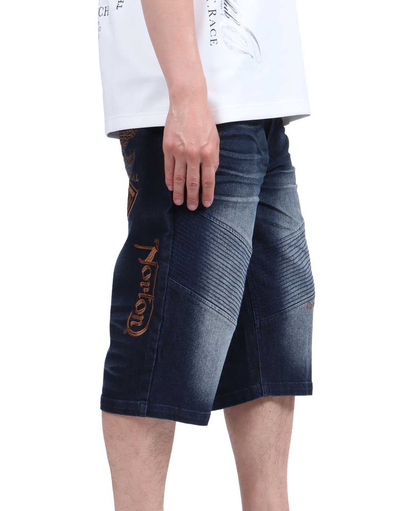 インディゴ：174cm62kg(Lサイズ着用)