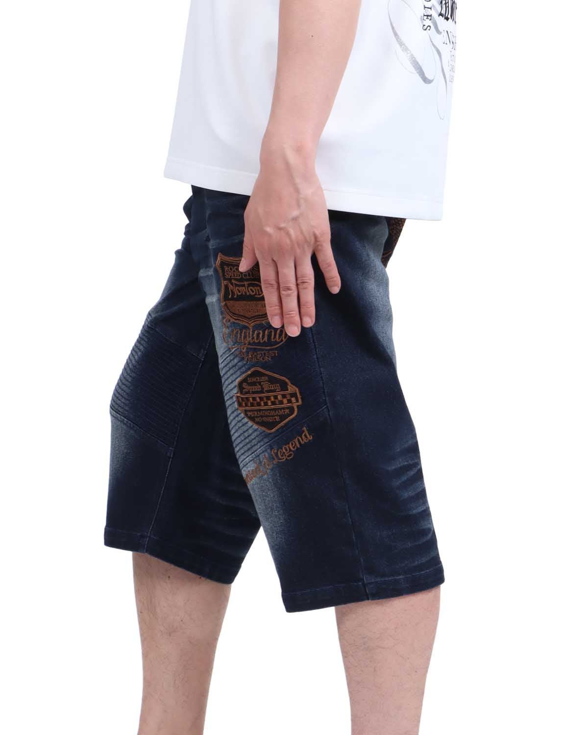 インディゴ：174cm62kg(Lサイズ着用)