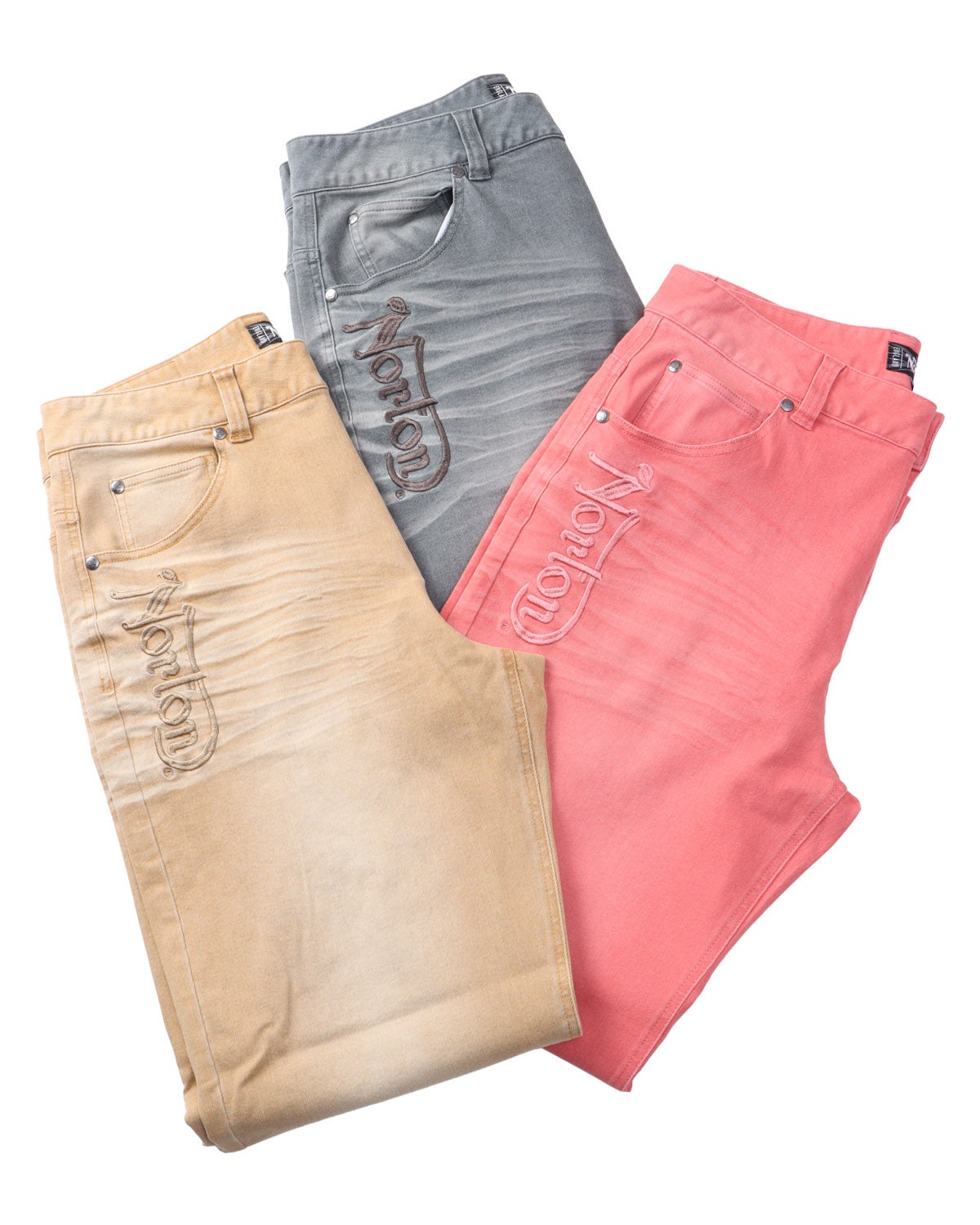 Norton] カラー ロング デニムパンツ | PEET ONLINE STORE