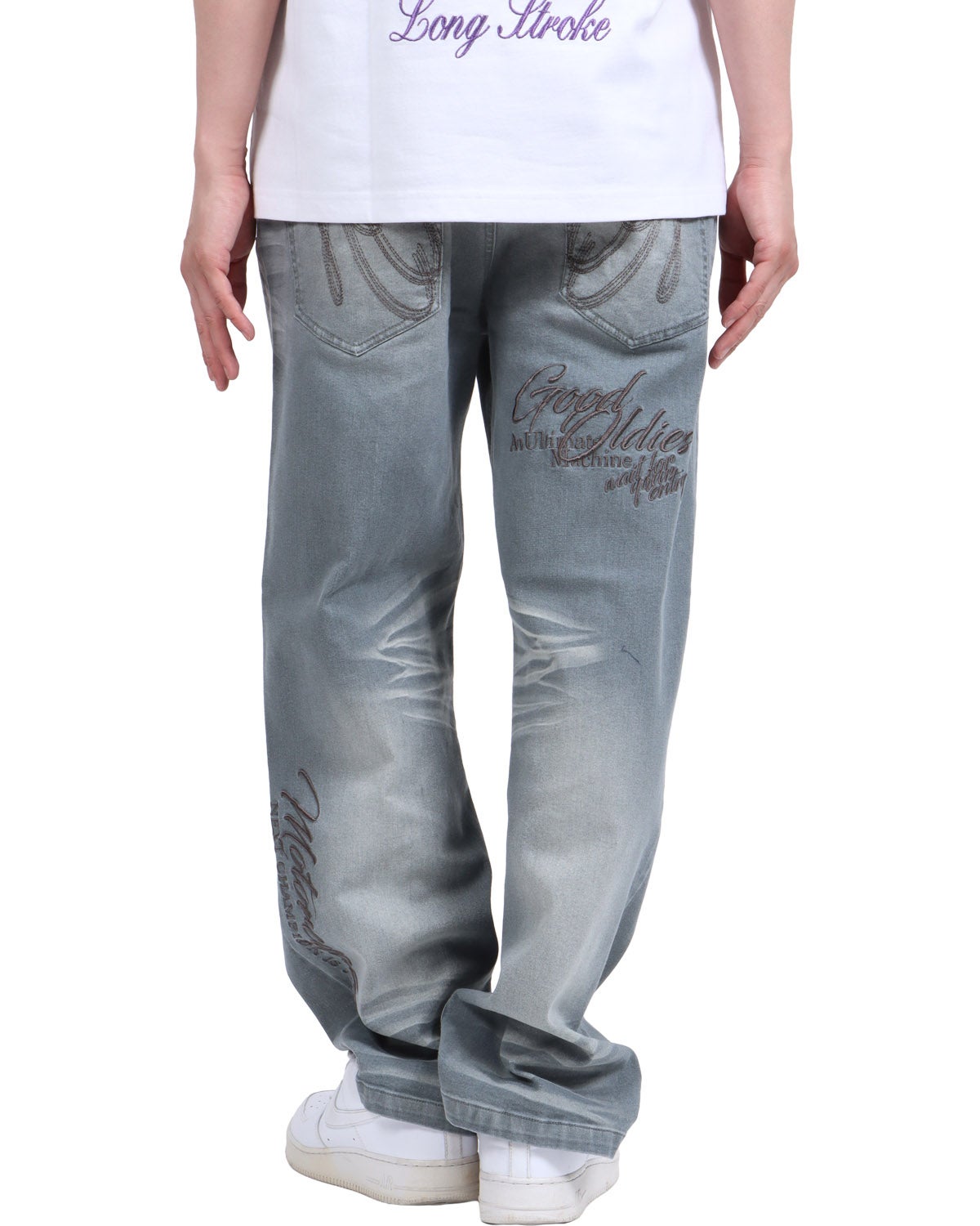 グレー：174cm62kg(Lサイズ着用)