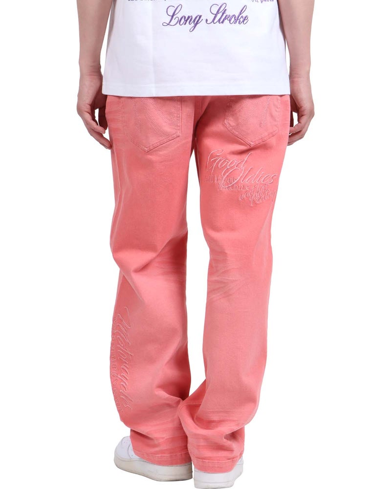 ピンク：174cm62kg(Lサイズ着用)