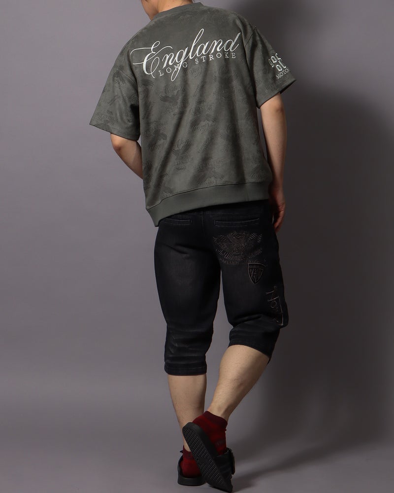 グリーングレー：178cm/75kg(Lサイズ着用)