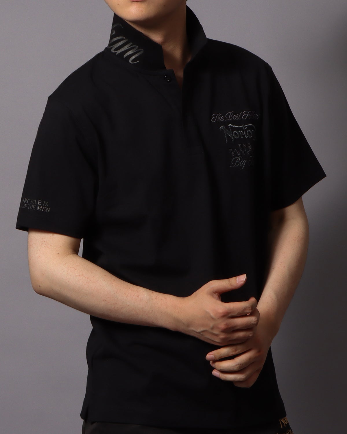 ブラック：178cm/75kg(Lサイズ着用)