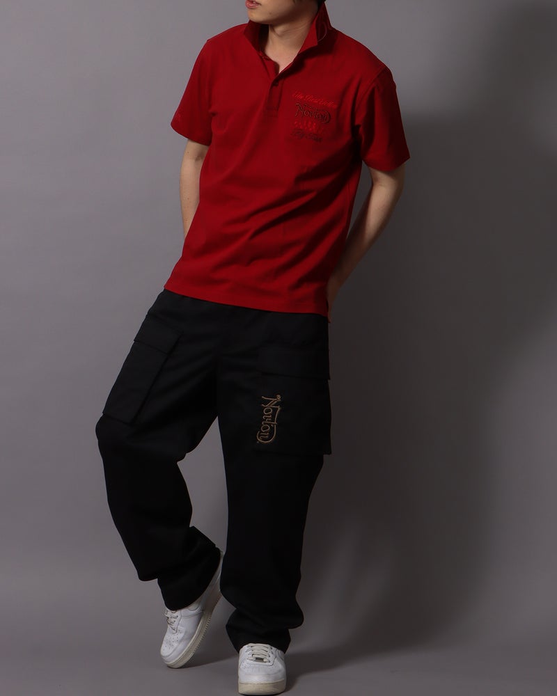 ダークレッド：178cm/75kg(Lサイズ着用)