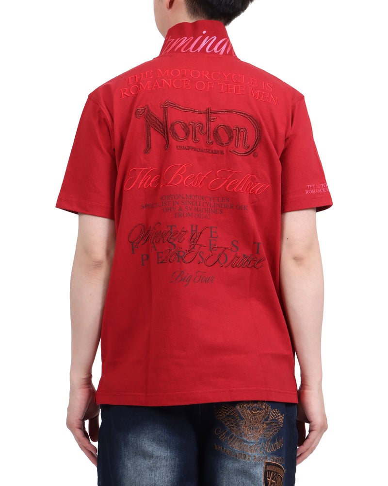 ダークレッド：174cm62kg(Lサイズ着用)