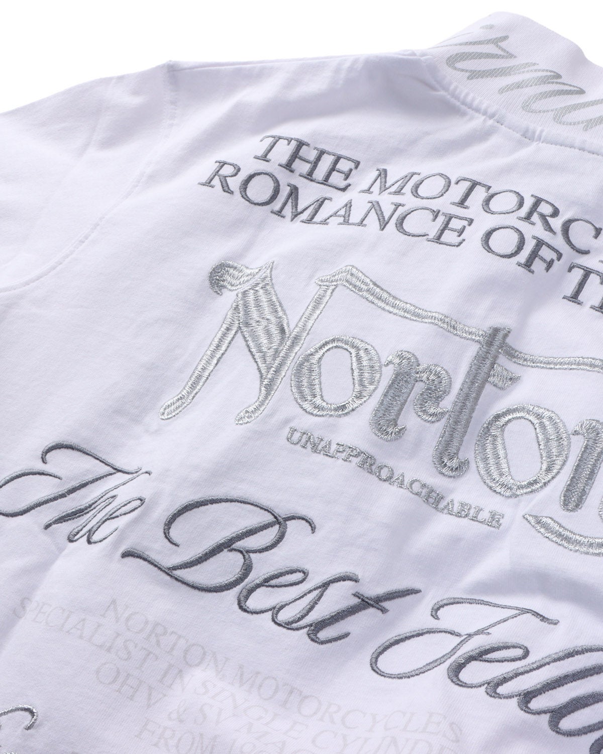 Norton] 同色 ラメ刺繍 ポロシャツ | PEET ONLINE STORE