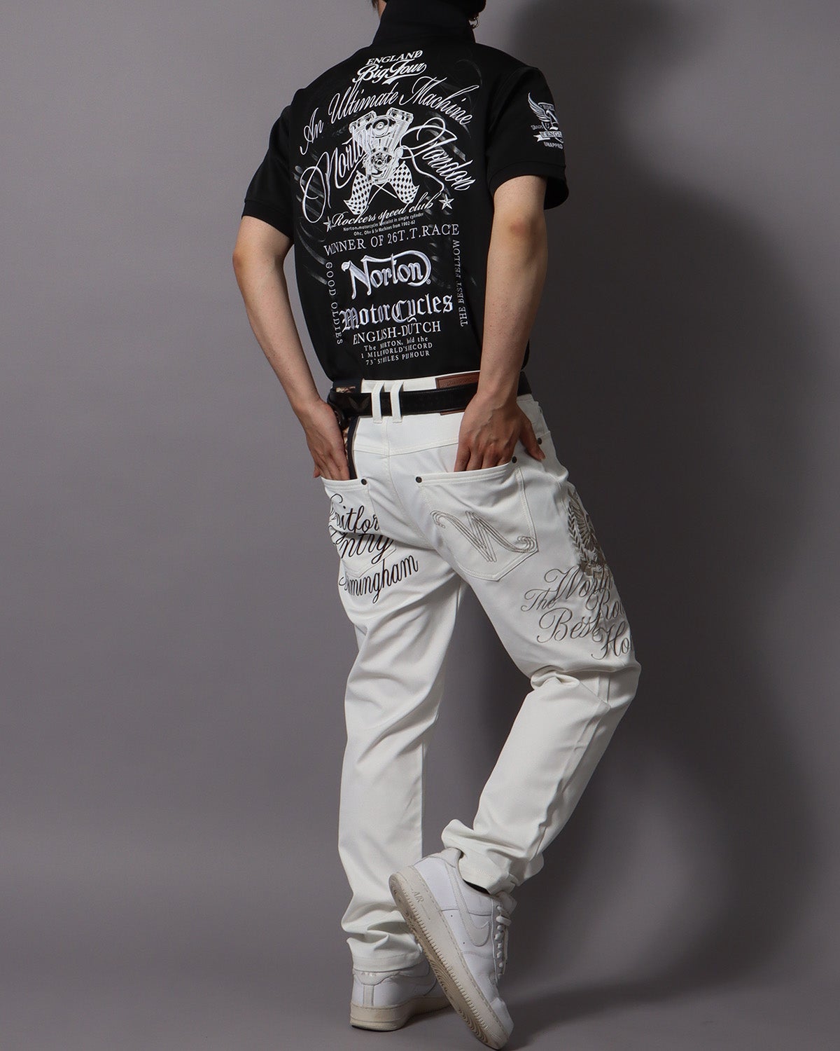 ブラック：178cm/75kg(Lサイズ着用)