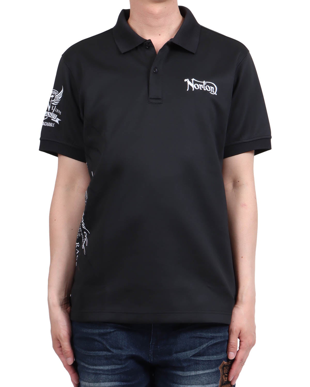 ブラック：174cm62kg(Lサイズ着用)