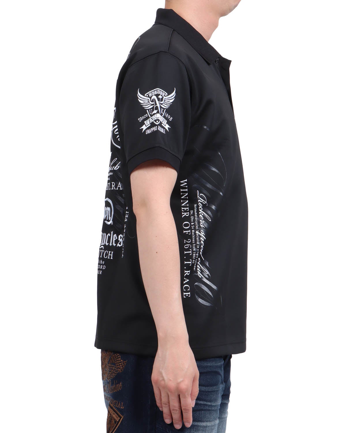 ブラック：174cm62kg(Lサイズ着用)