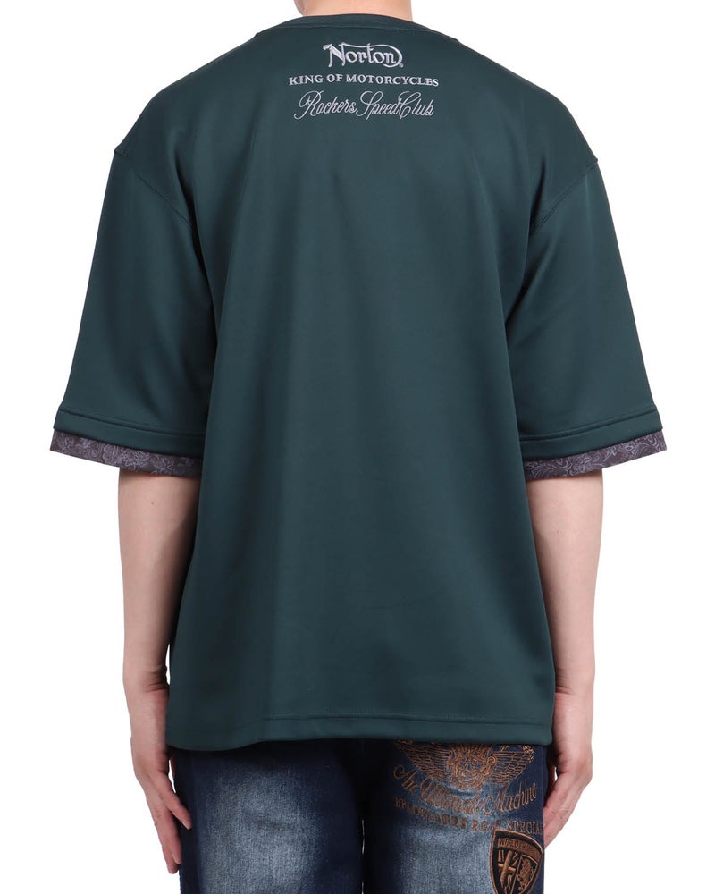 グリーングレー：174cm62kg(Lサイズ着用)