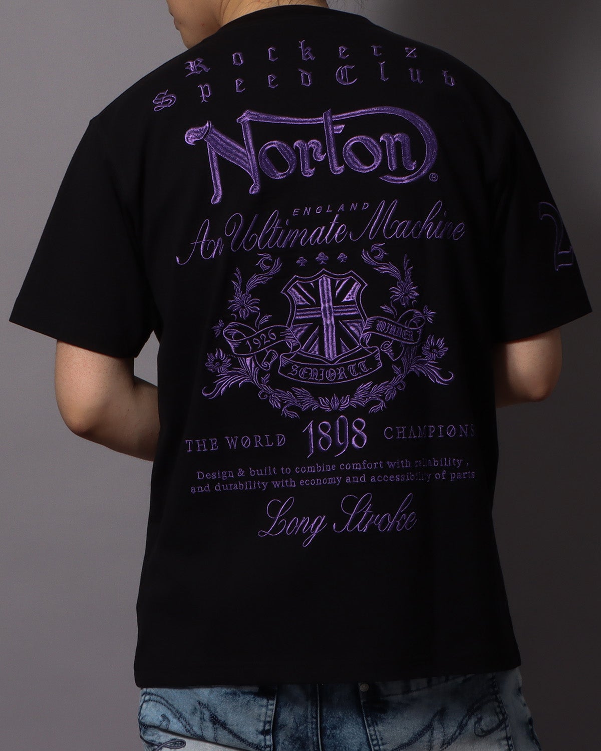 パープル メタル MAX - Tシャツ