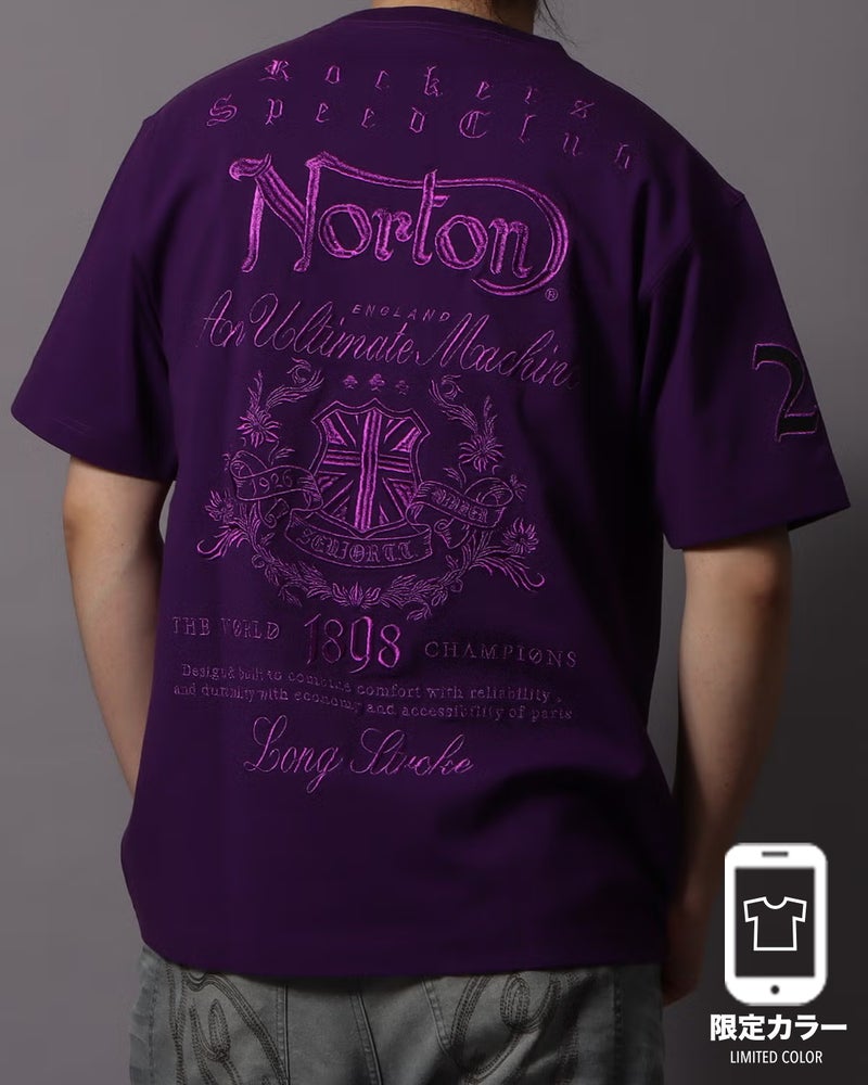 ダークパープル：178cm/75kg(Lサイズ着用)