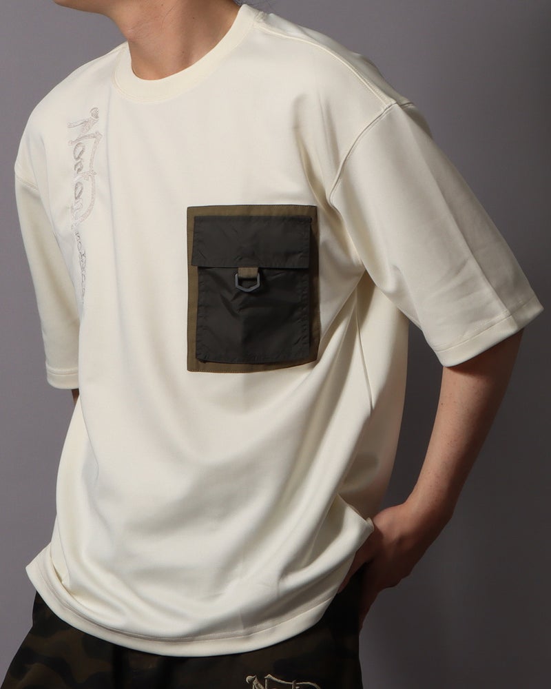 オフホワイト：178cm/75kg(Lサイズ着用)