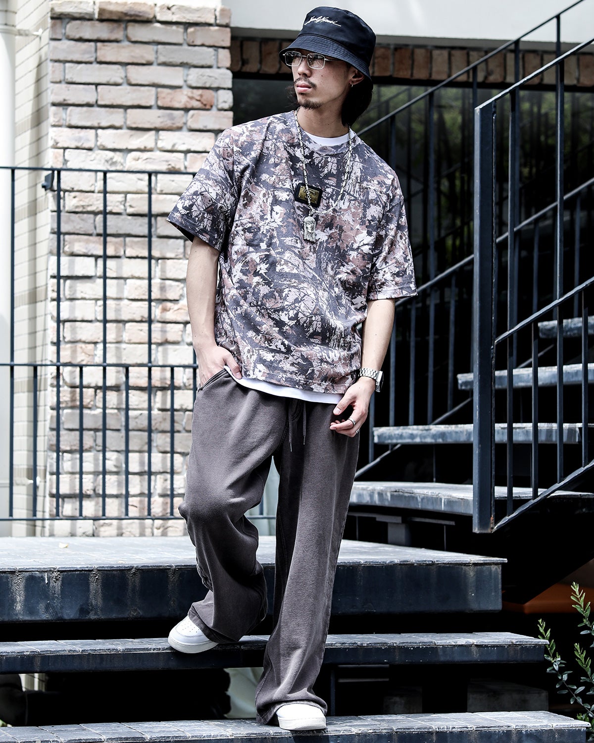 Karl Kani] SL フレア フェード スウェット パンツ | PEET ONLINE STORE