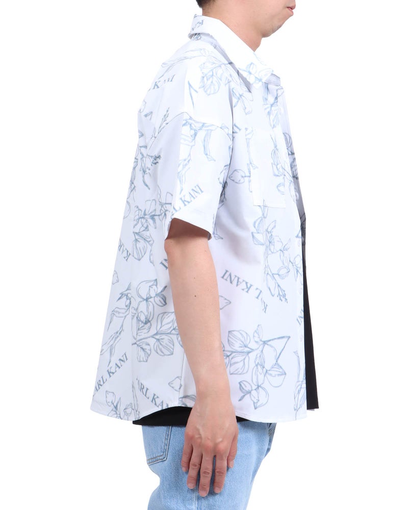 ホワイト：174cm62kg(Lサイズ着用)