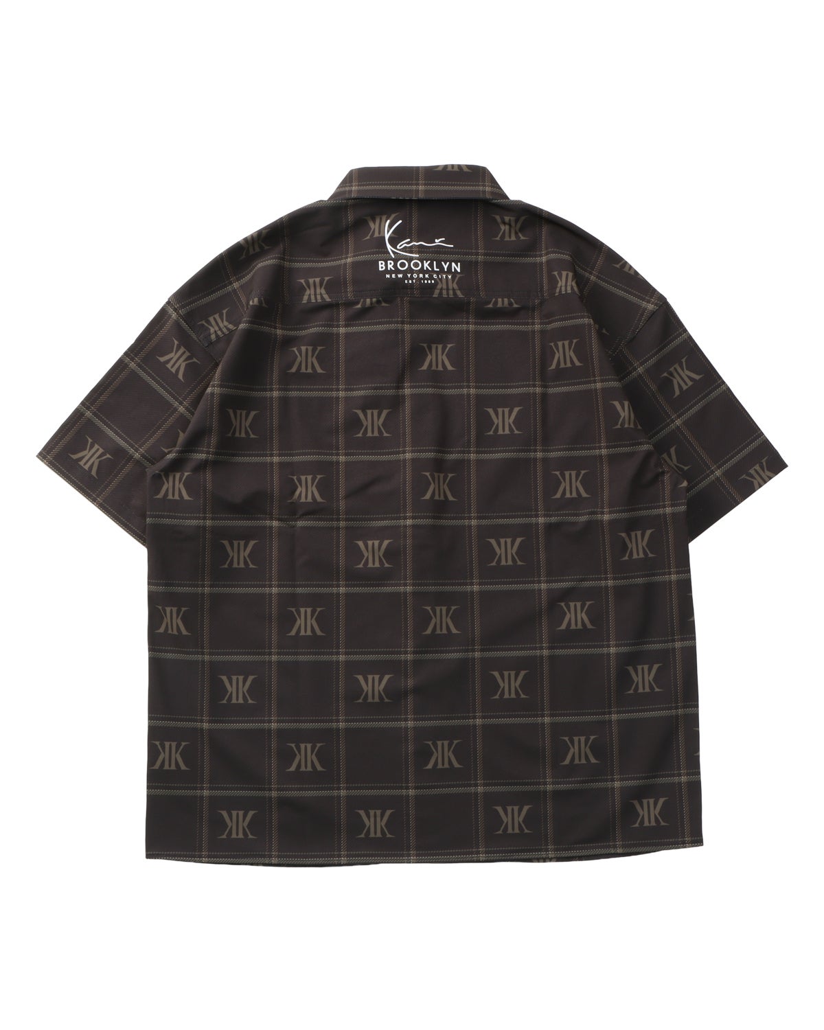 XL kj 着用 半袖シャツ チェーンパターン Karl Kani] ハイブリッド 多機能 チェック 半袖 シャツ | PEET ONLINE