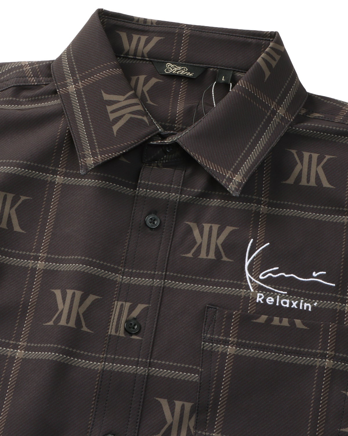 Karl Kani] ハイブリッド 多機能 チェック 半袖 シャツ | PEET ONLINE