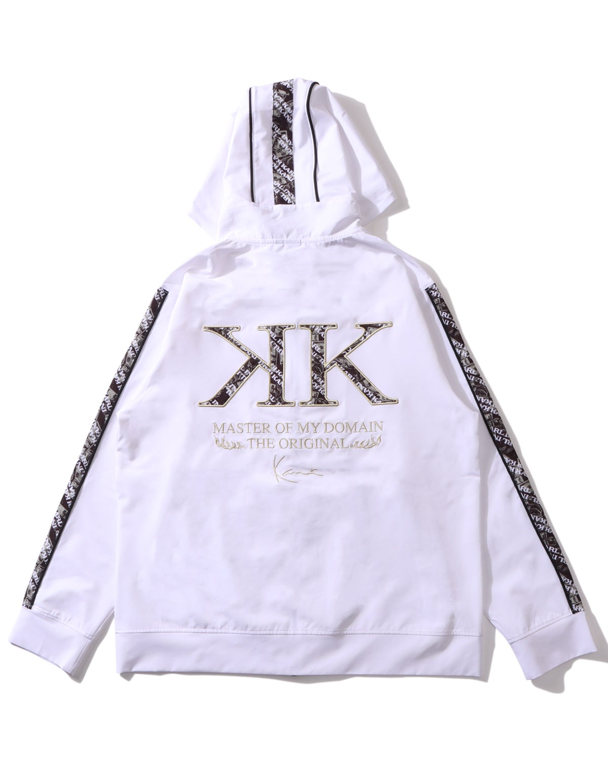 Karl Kani] ハイブリッド 多機能 ゴールド バックス パーカー | PEET