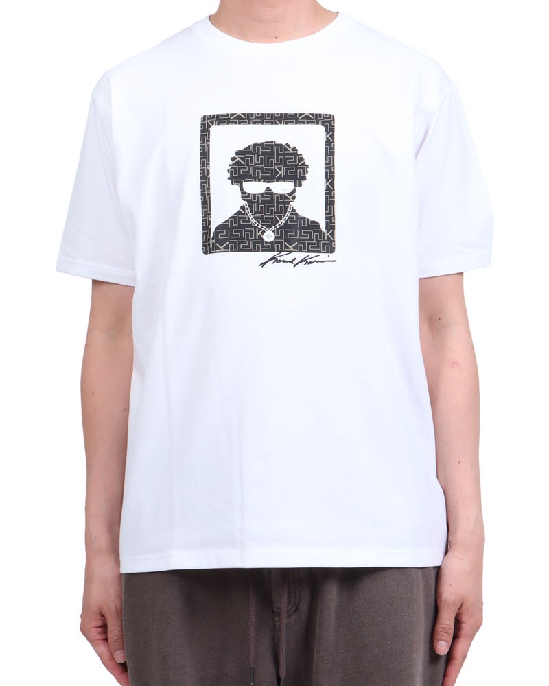 ホワイト：174cm62kg(Lサイズ着用)