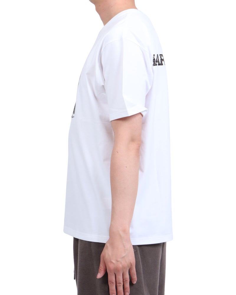 ホワイト：174cm62kg(Lサイズ着用)