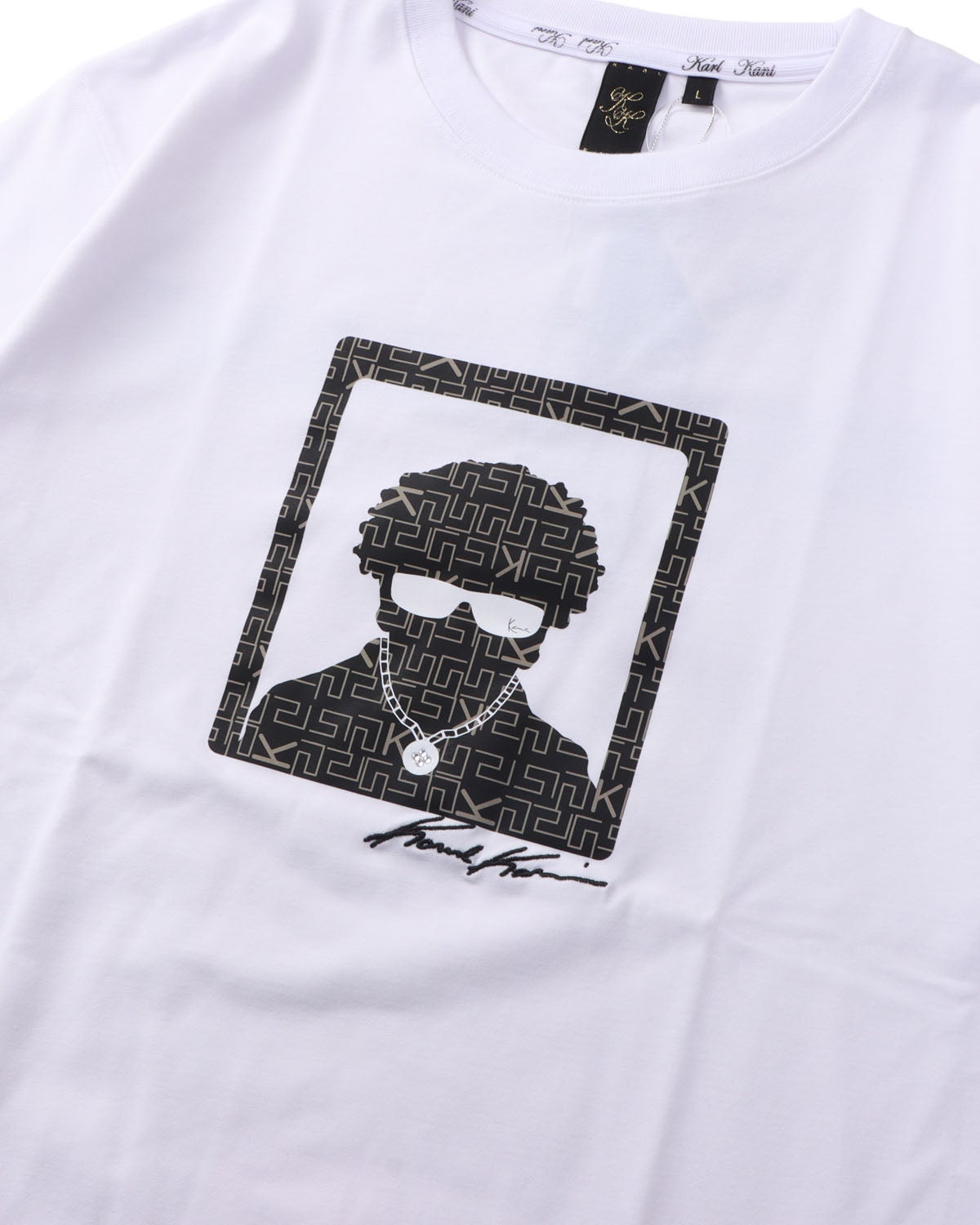 Karl Kani] 接触冷感 テクスチャ ロゴシート T | PEET ONLINE STORE