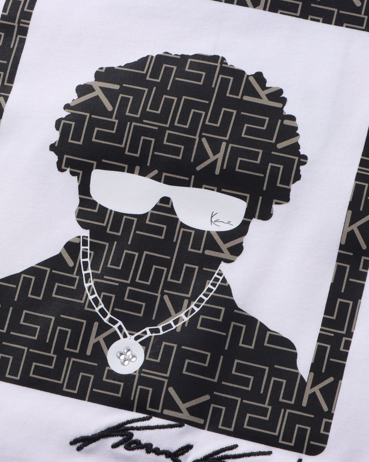 Karl Kani] 接触冷感 テクスチャ ロゴシート T | PEET ONLINE STORE
