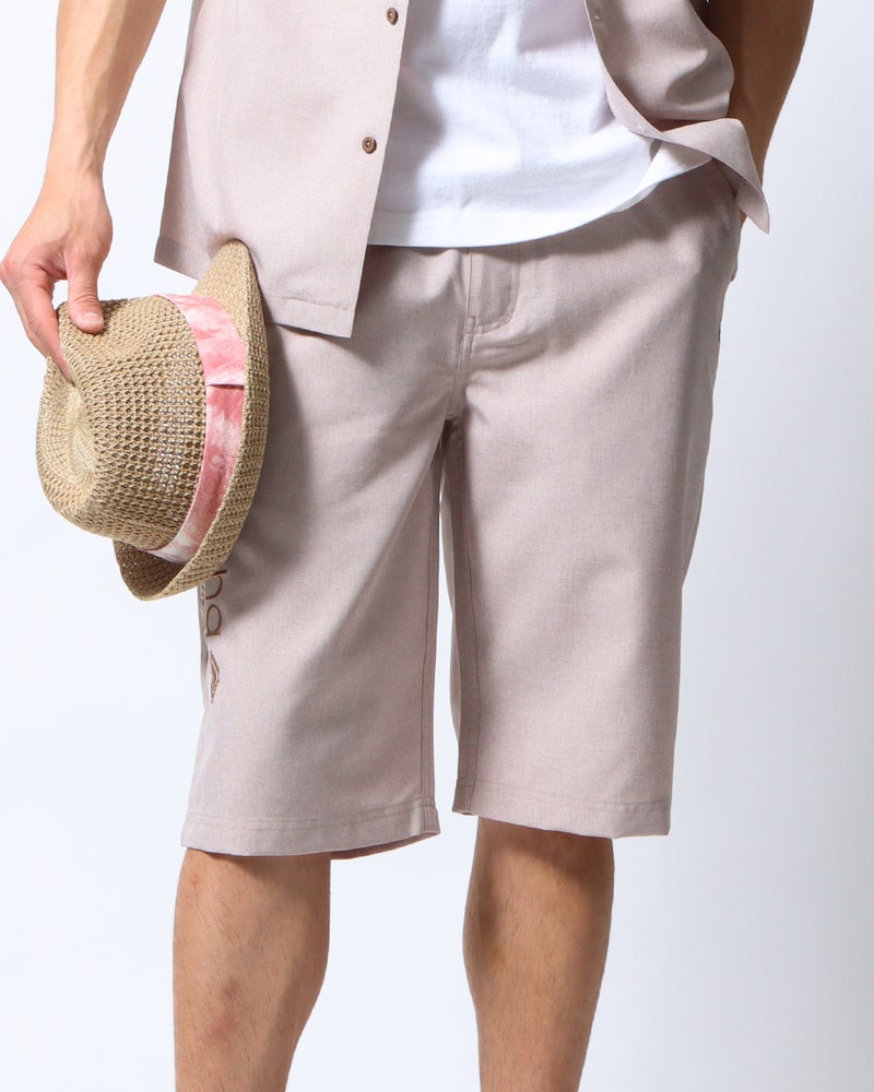 ベージュ：180cm/70kg(Lサイズ着用)