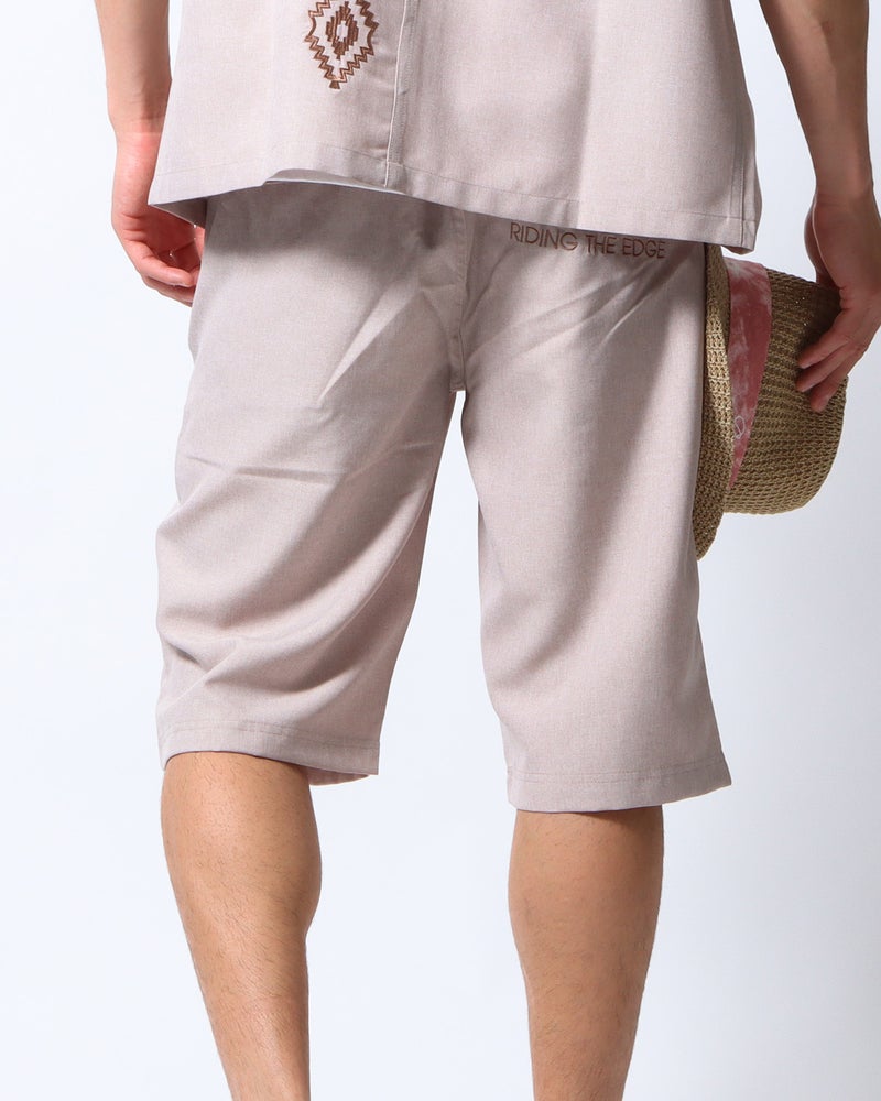 ベージュ：180cm/70kg(Lサイズ着用)