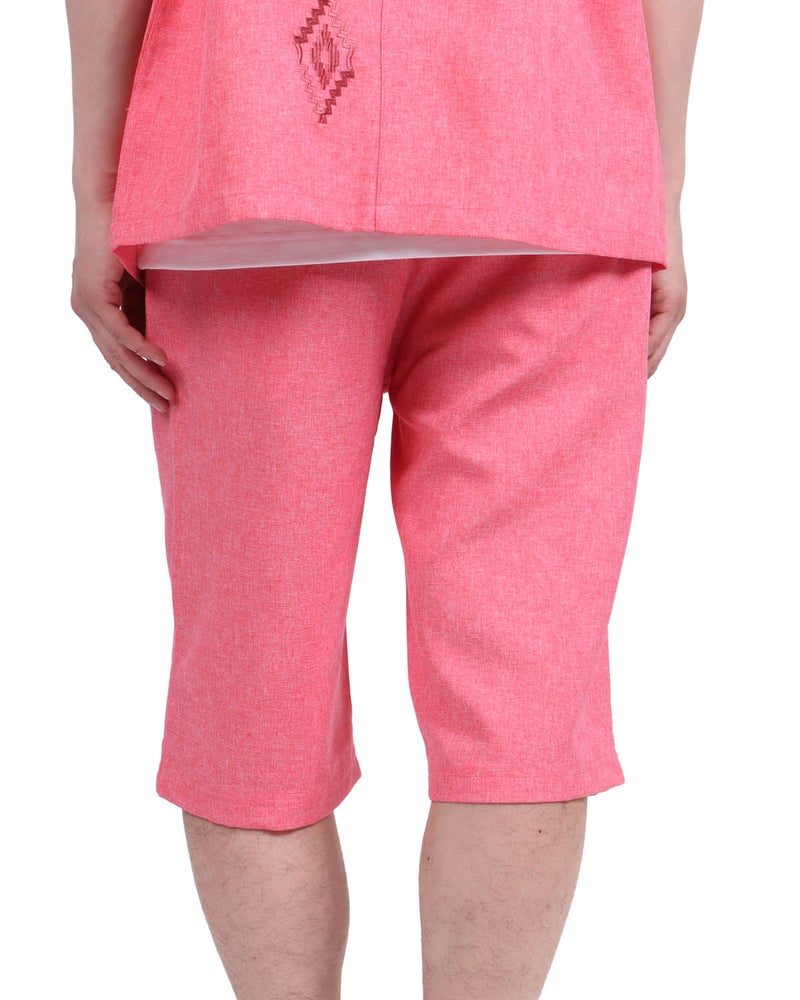 ピンク：174cm62kg(Lサイズ着用)