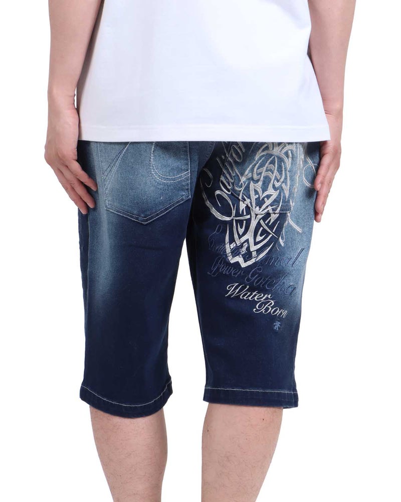 インディゴ：174cm62kg(Lサイズ着用)