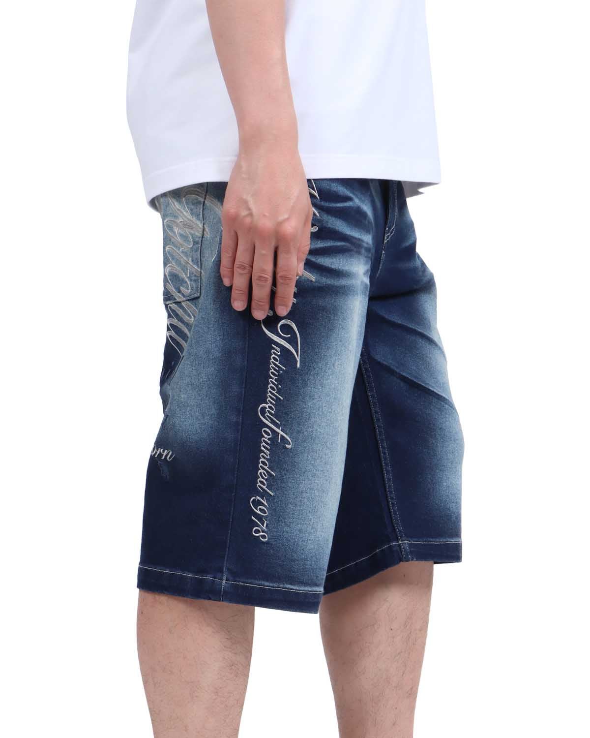 インディゴ：174cm62kg(Lサイズ着用)