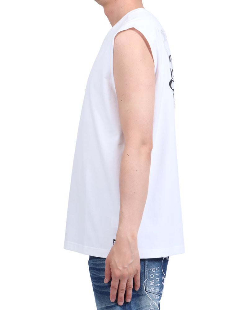 ホワイト：174cm62kg(Lサイズ着用)