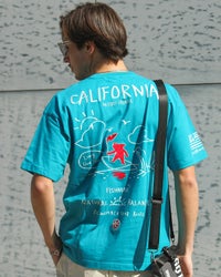 エメラルドグリーン：180cm/70kg(Lサイズ着用)