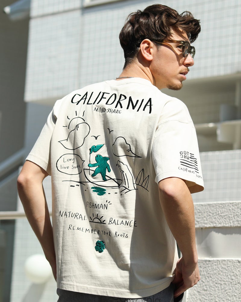 サンドベージュ：180cm/70kg(Lサイズ着用)