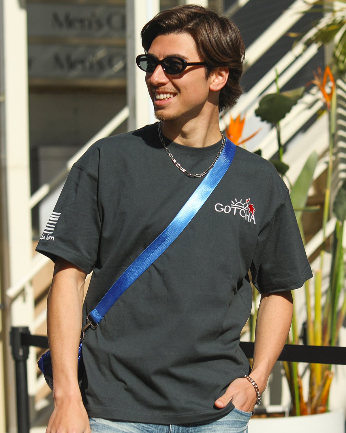 スミクロ：180cm/70kg(Lサイズ着用)