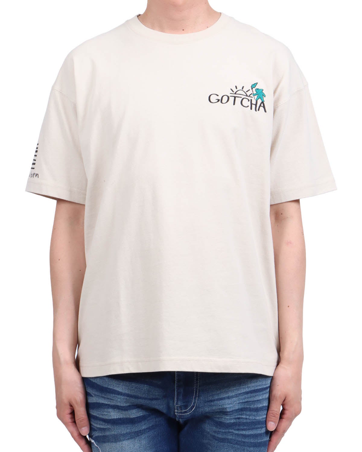 サンドベージュ：174cm62kg(Lサイズ着用)