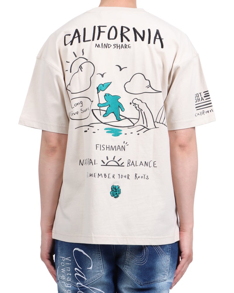 サンドベージュ：174cm62kg(Lサイズ着用)