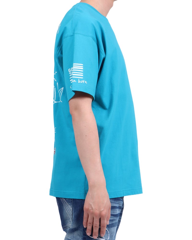 エメラルド：174cm62kg(Lサイズ着用)