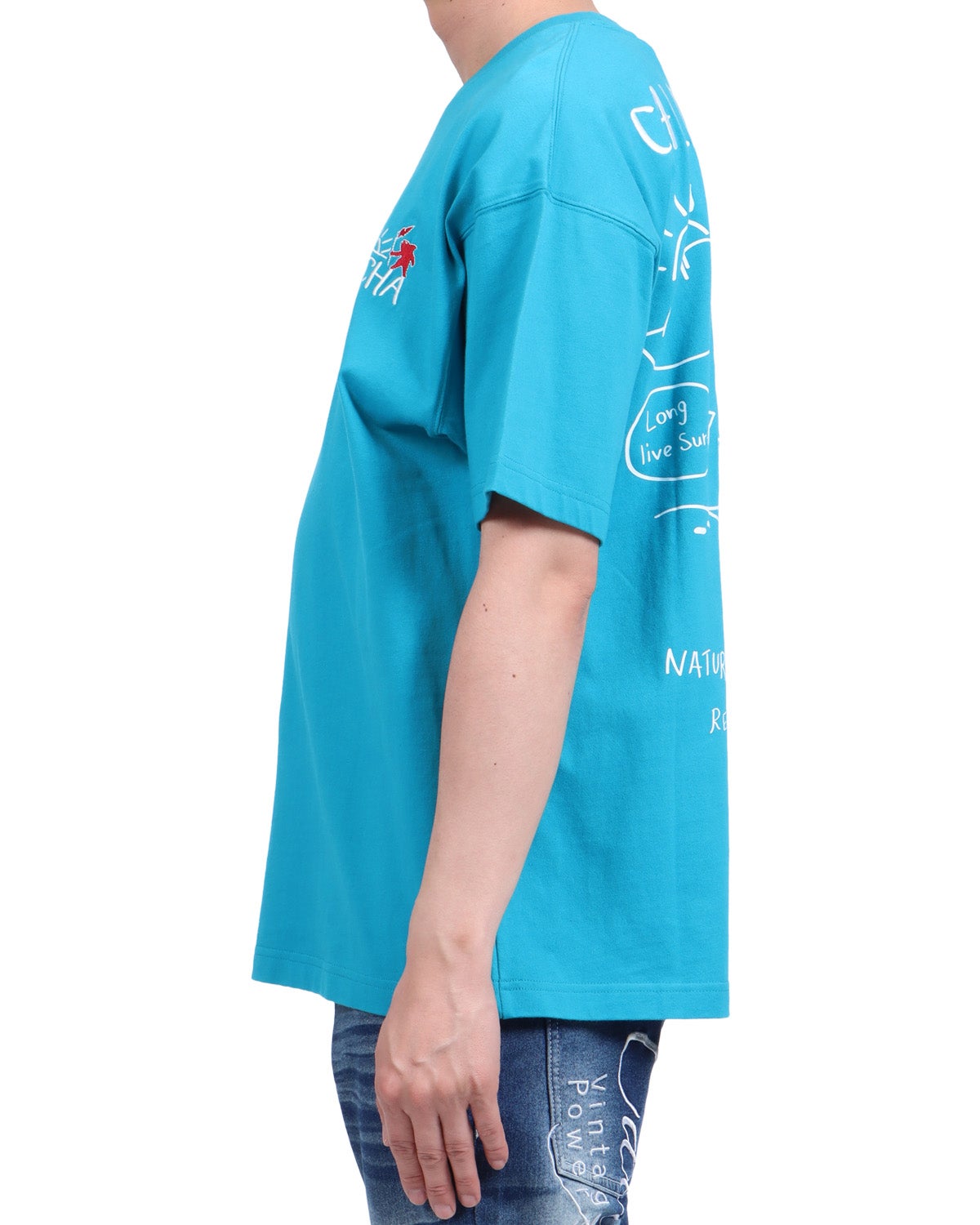 エメラルド：174cm62kg(Lサイズ着用)