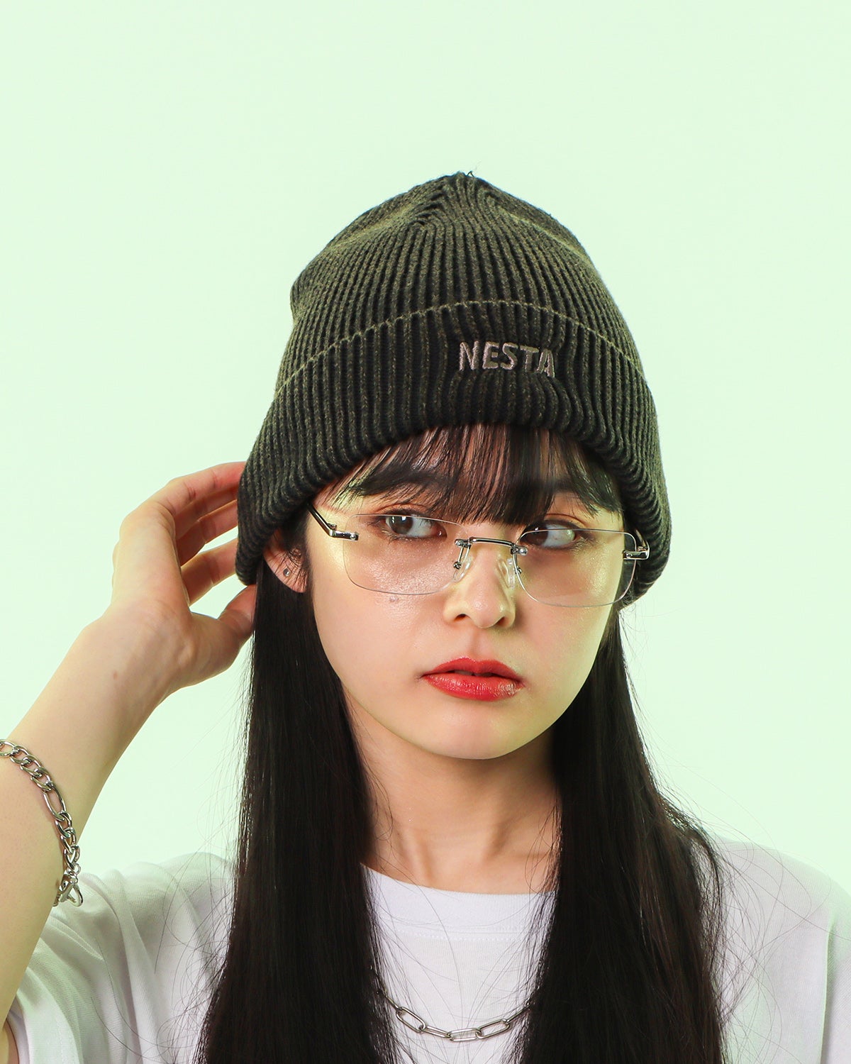 フェード サマーニット キャップ